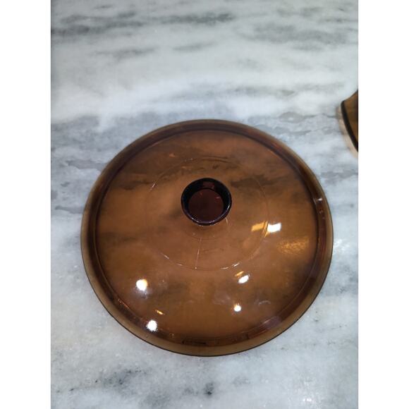 Anchor Hocking Glassware 1.5 Quart Amber Casserole Dish, Baking Cookware w/ Lid - Picture 10 of 14